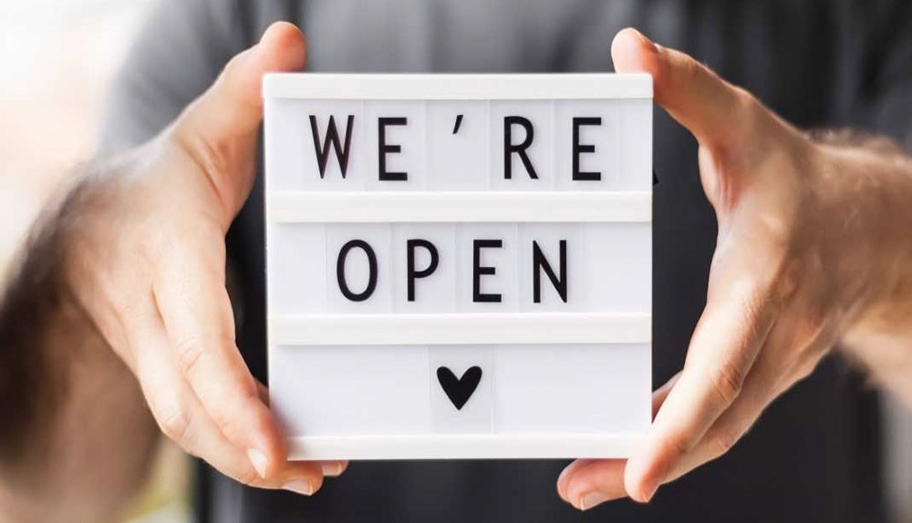 We’re Open!