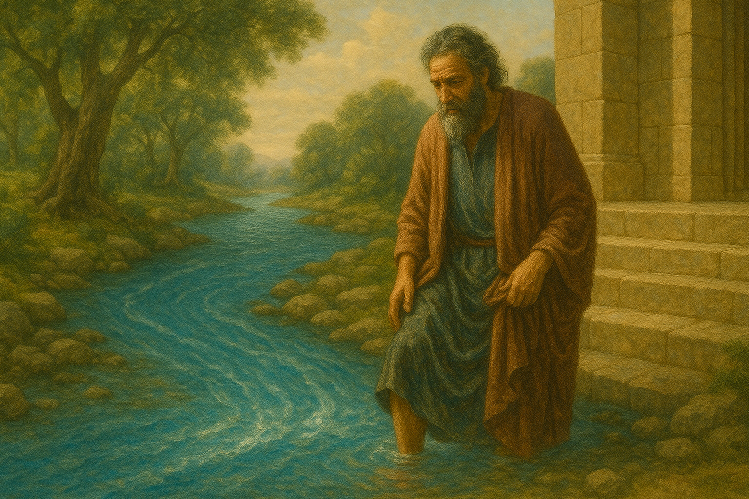 Wade Into Living Water